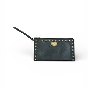 Michael KORS Black Studded Wristlet